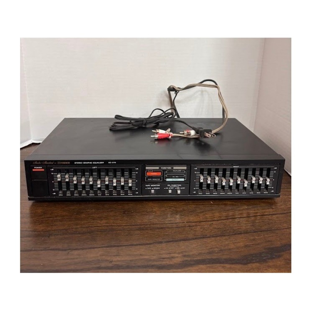 Fisher Studio Standard EQ-274 Stereo Graphic Equalizer 10 Band  Japan Tested